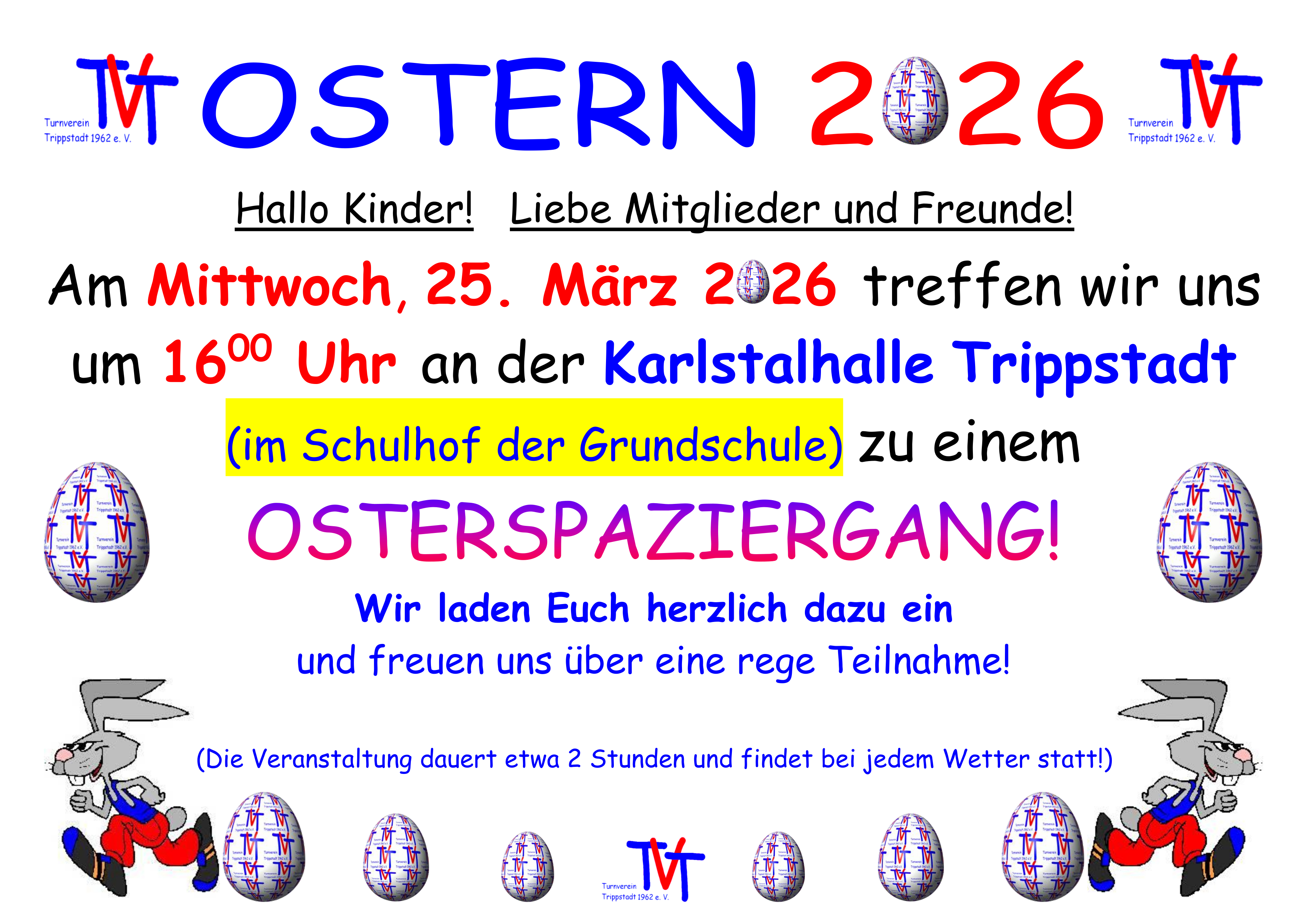 Einladung zum Osterspaziergang